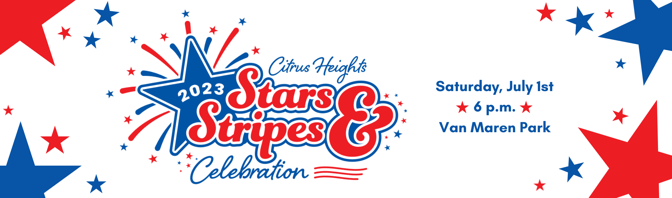 Stars and Stripes Event Poster