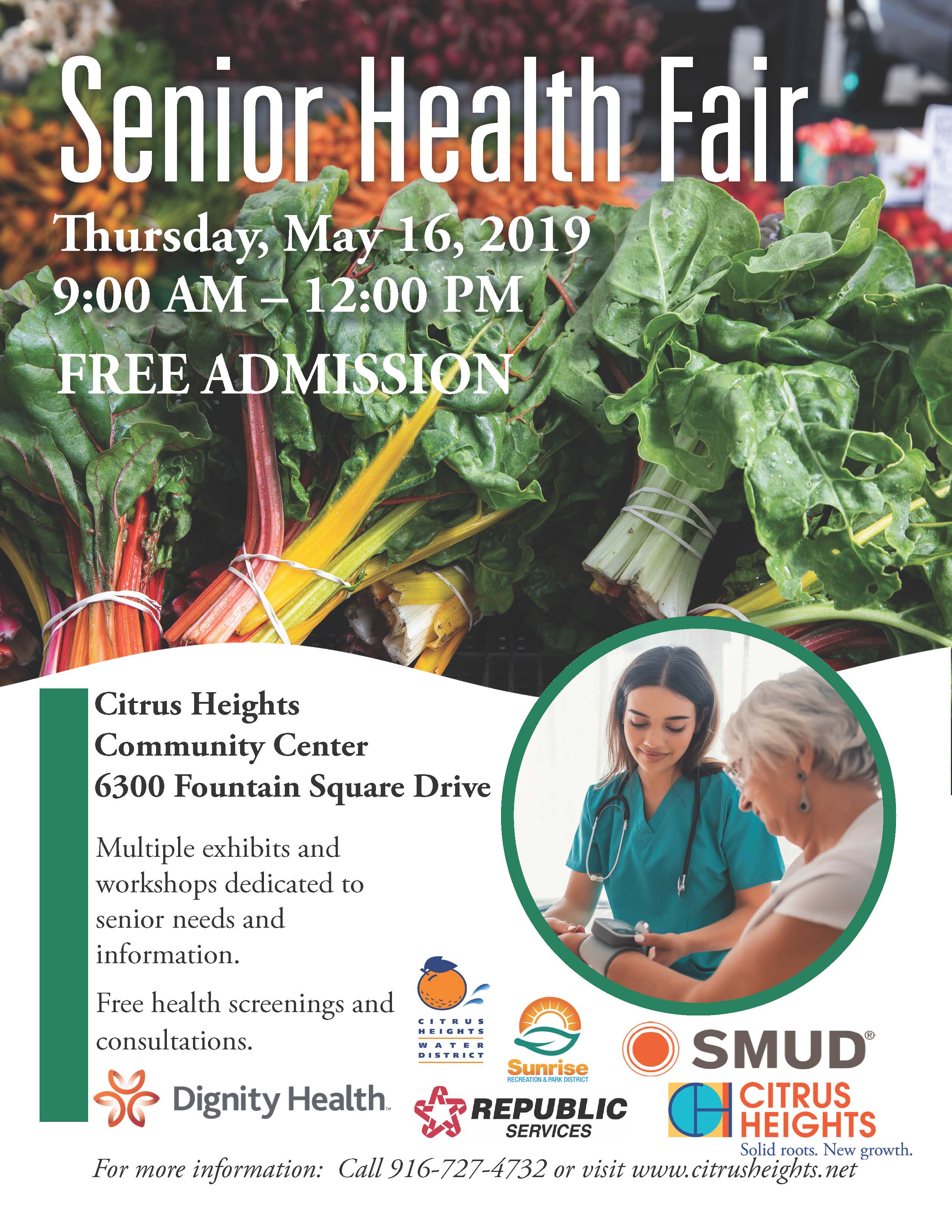 Calendar • Senior Health Fair