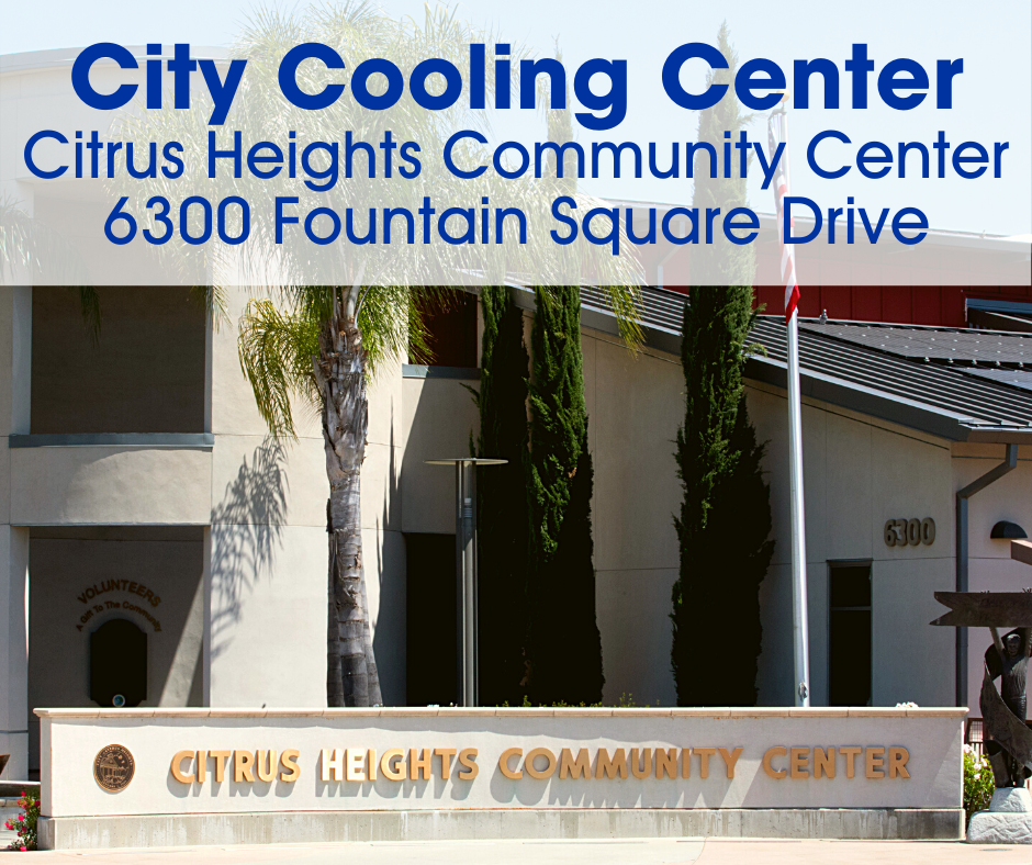 The City Cooling Center is at 6300 Fountain Square Drive