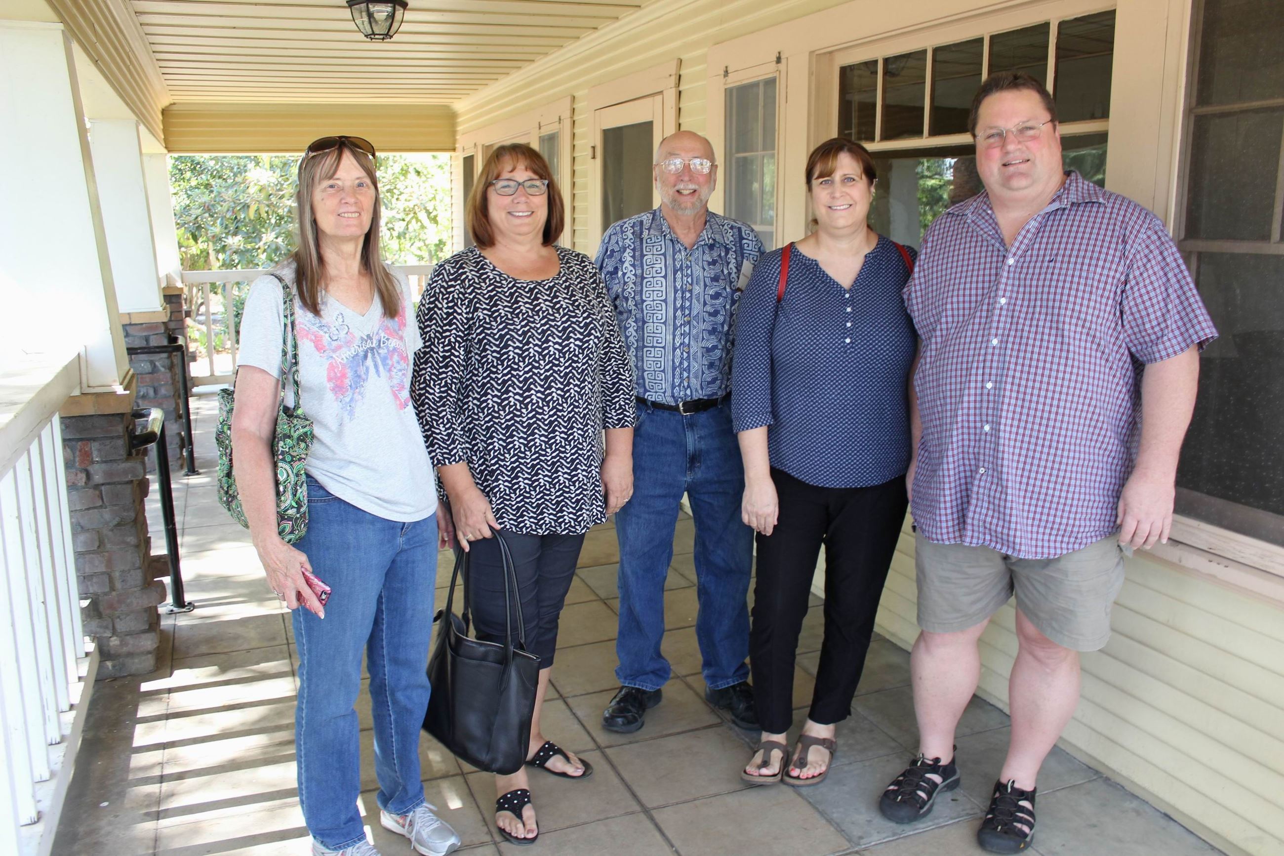 Citrus Heights residents enjoying Rusch Home during History Day 2018