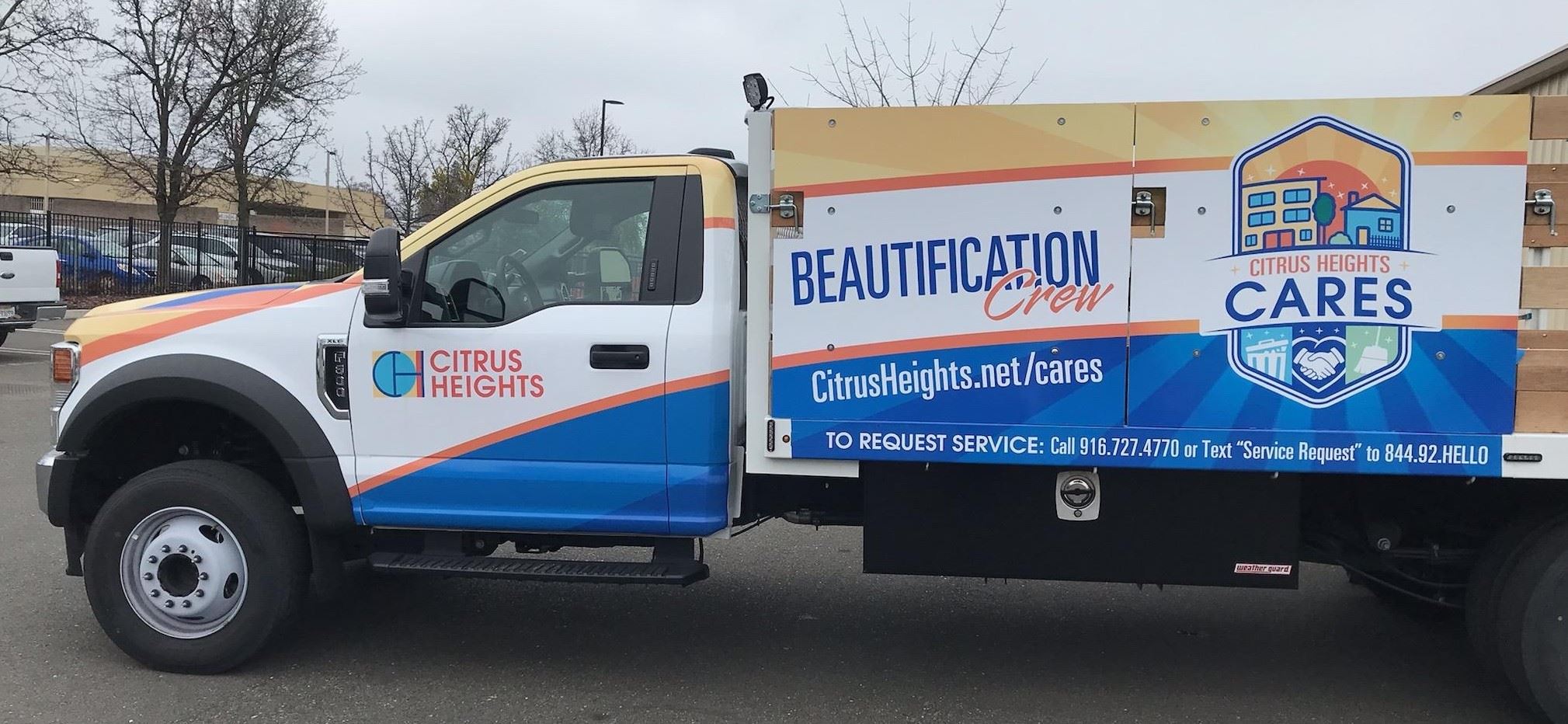 Beautification Crew truck