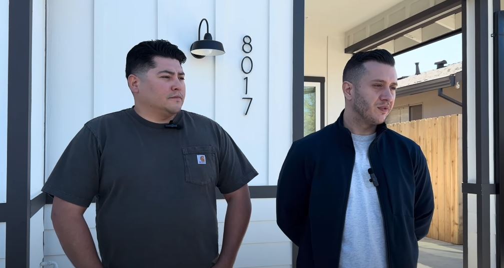 Picture of Property Owner and Contractor