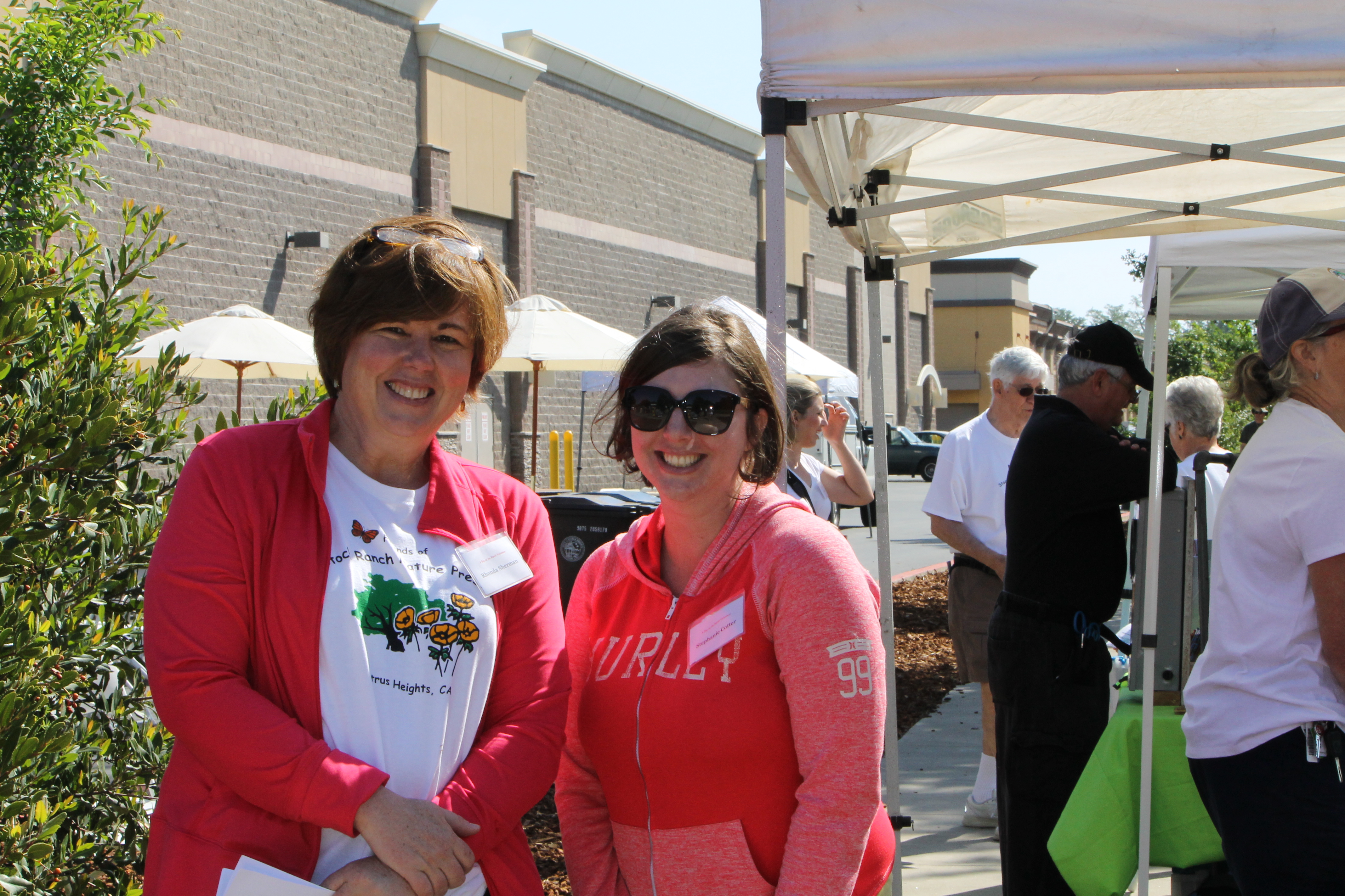 City staff members planning the event