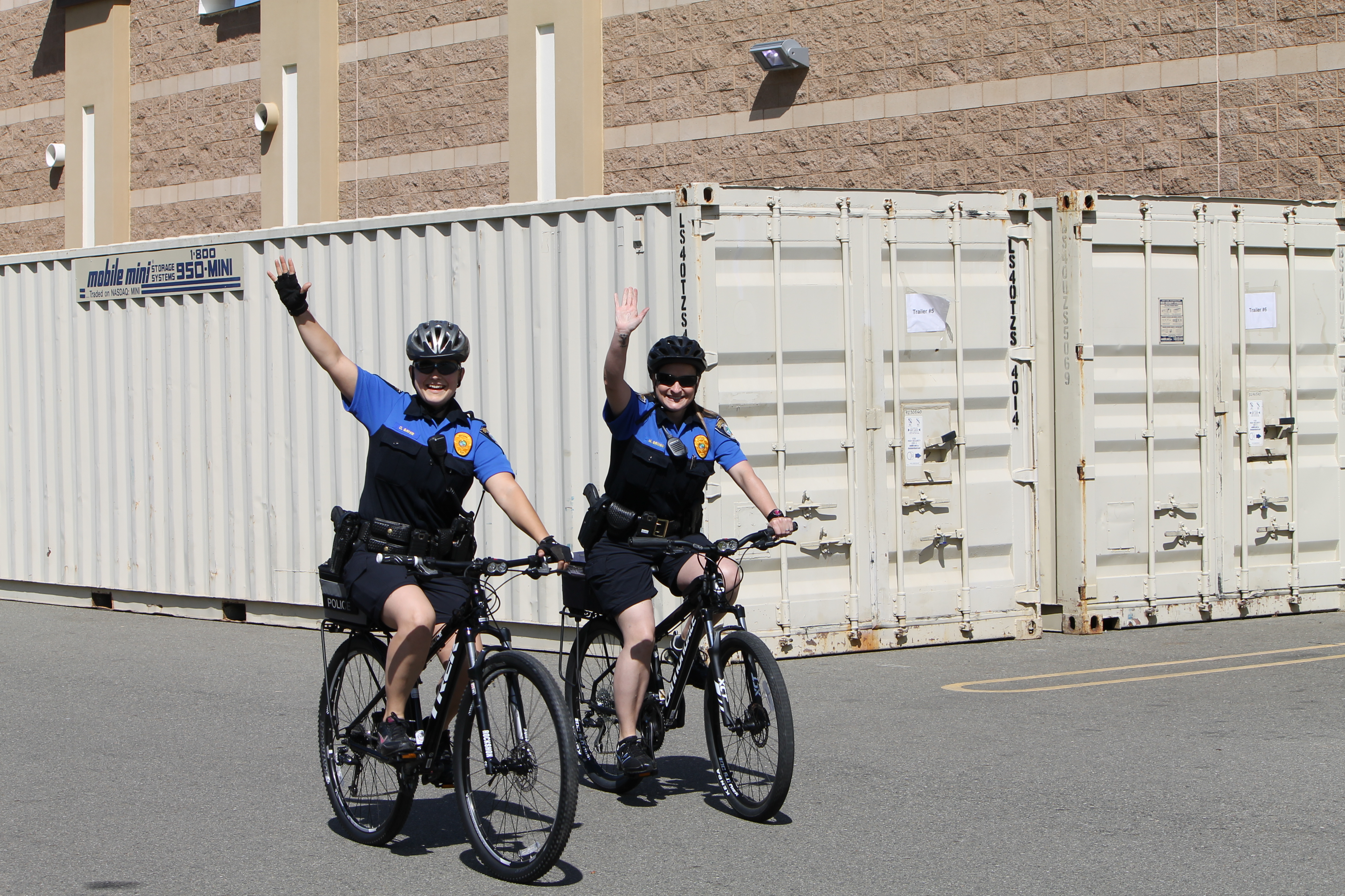 PD bicycle officers