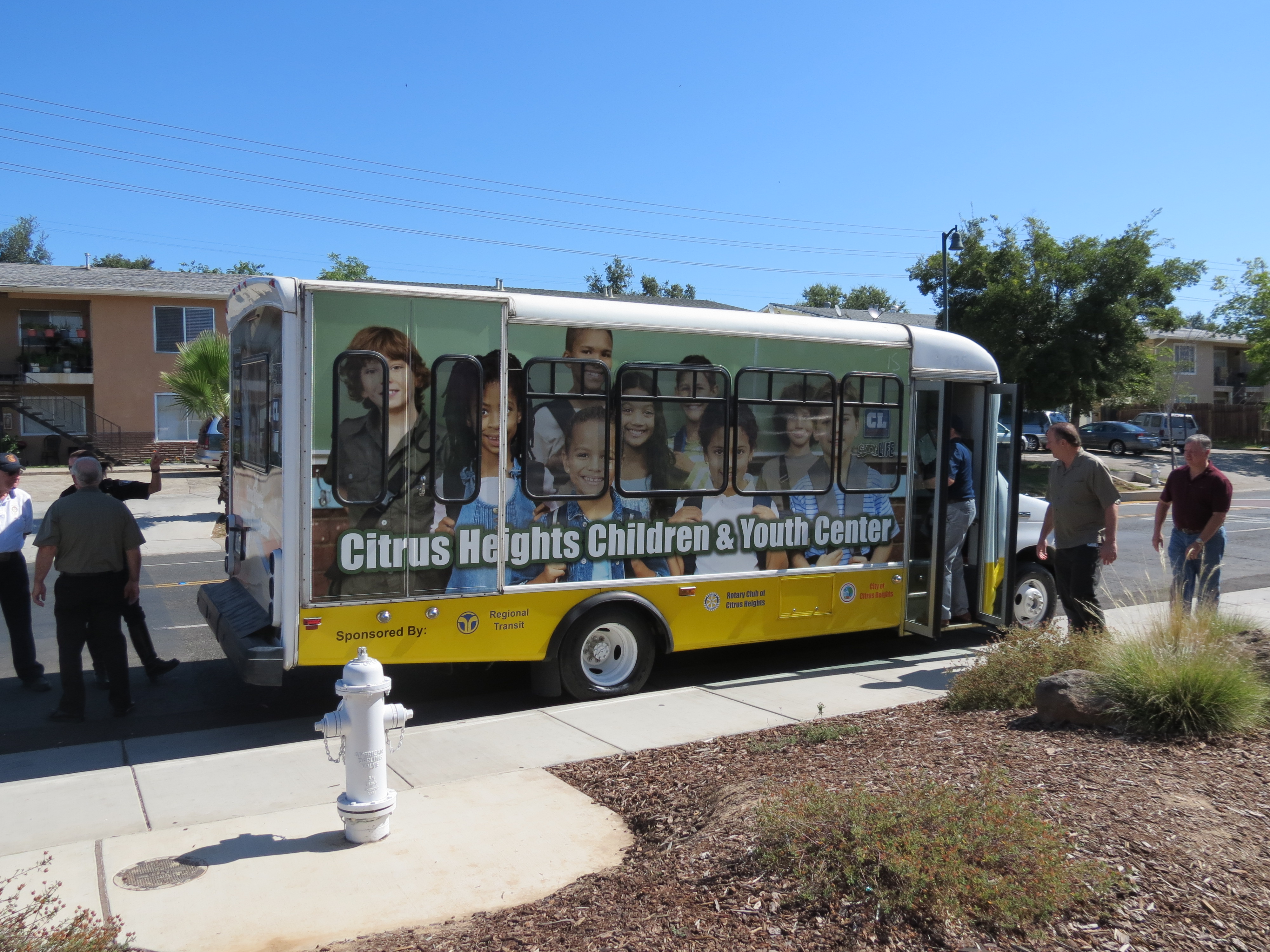 Side of the bus