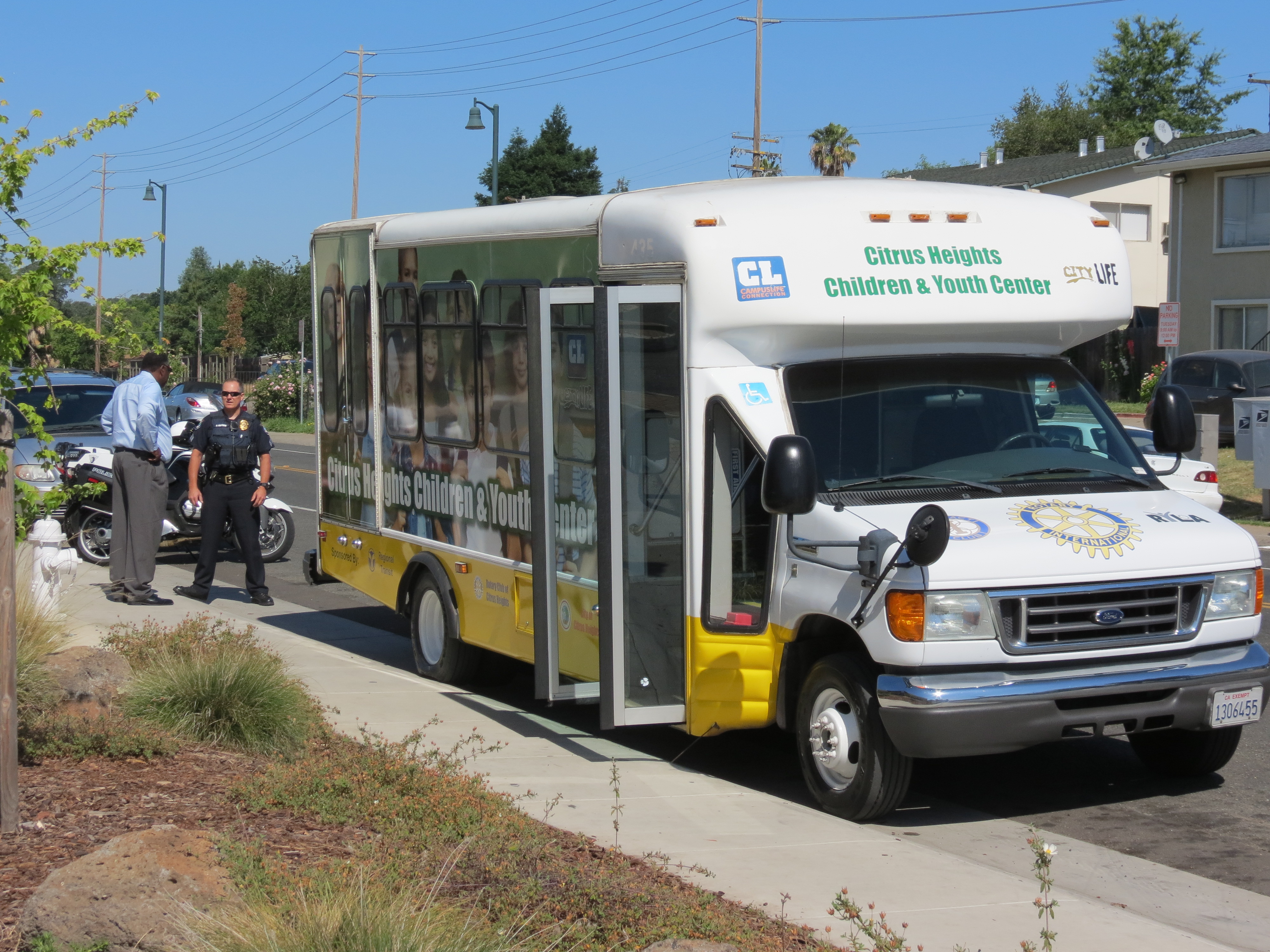 Front of the bus