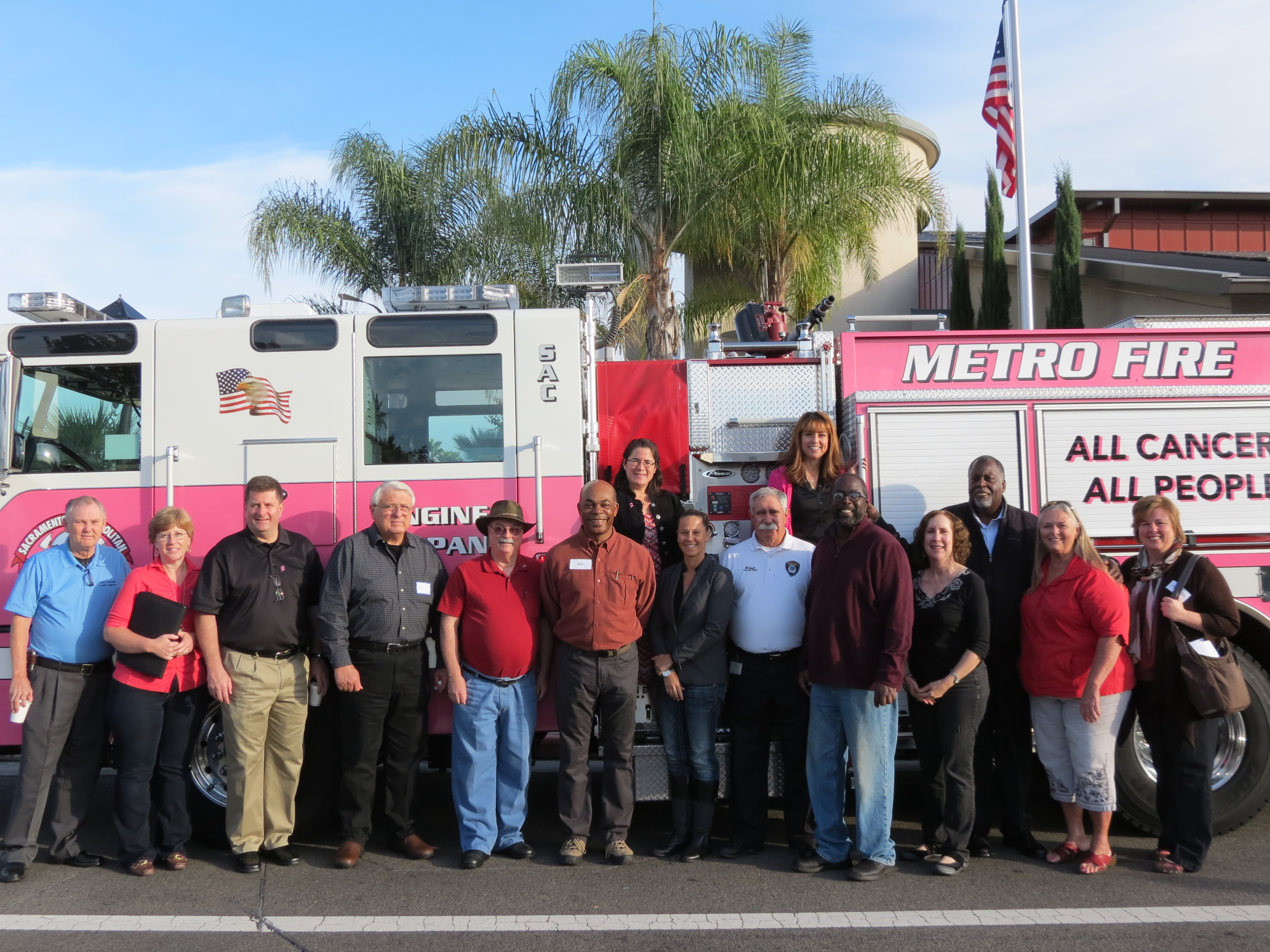 Sacramento Metro Fire pink 