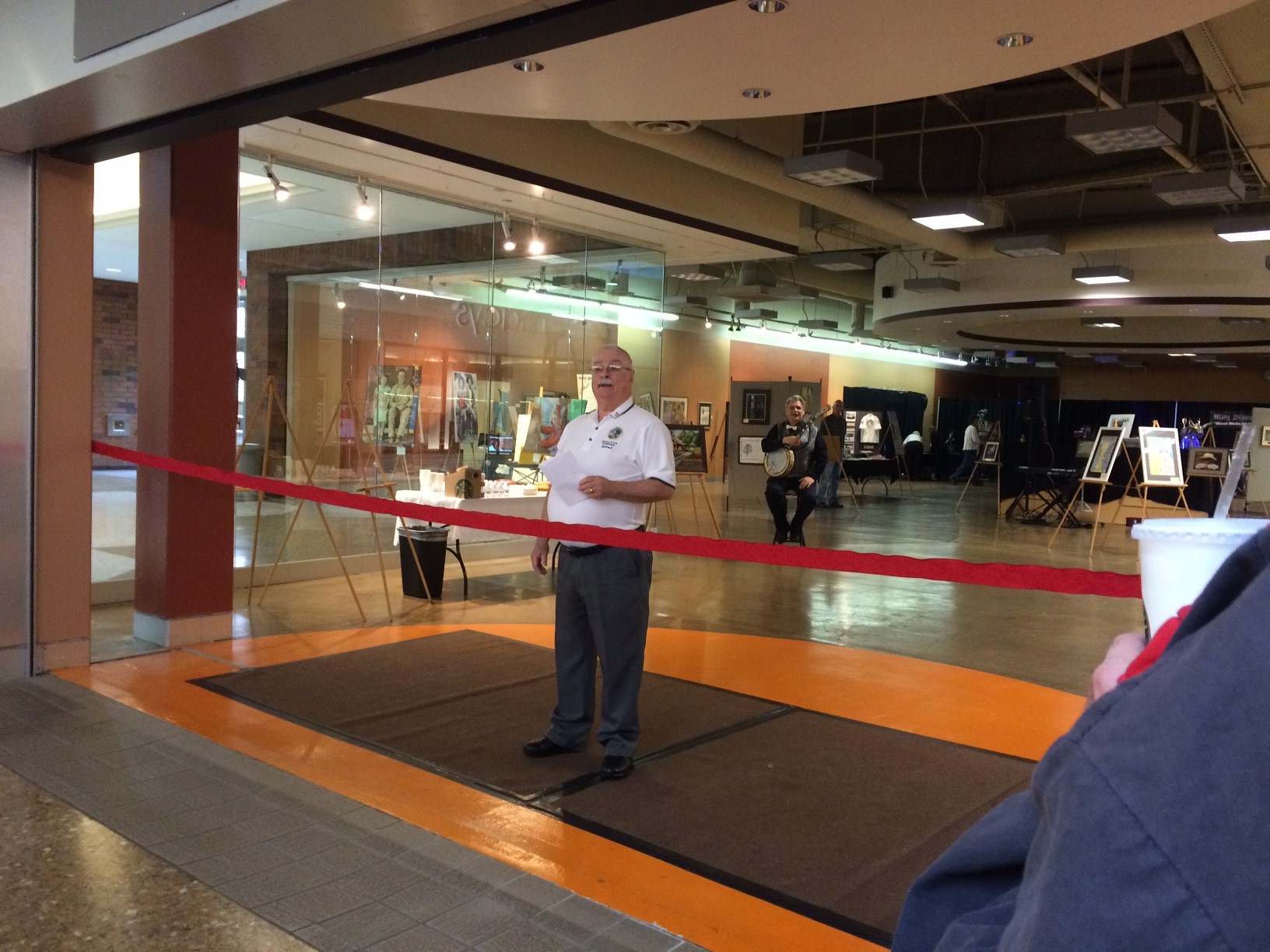 History and Arts Commission Chair Bob Gerould
