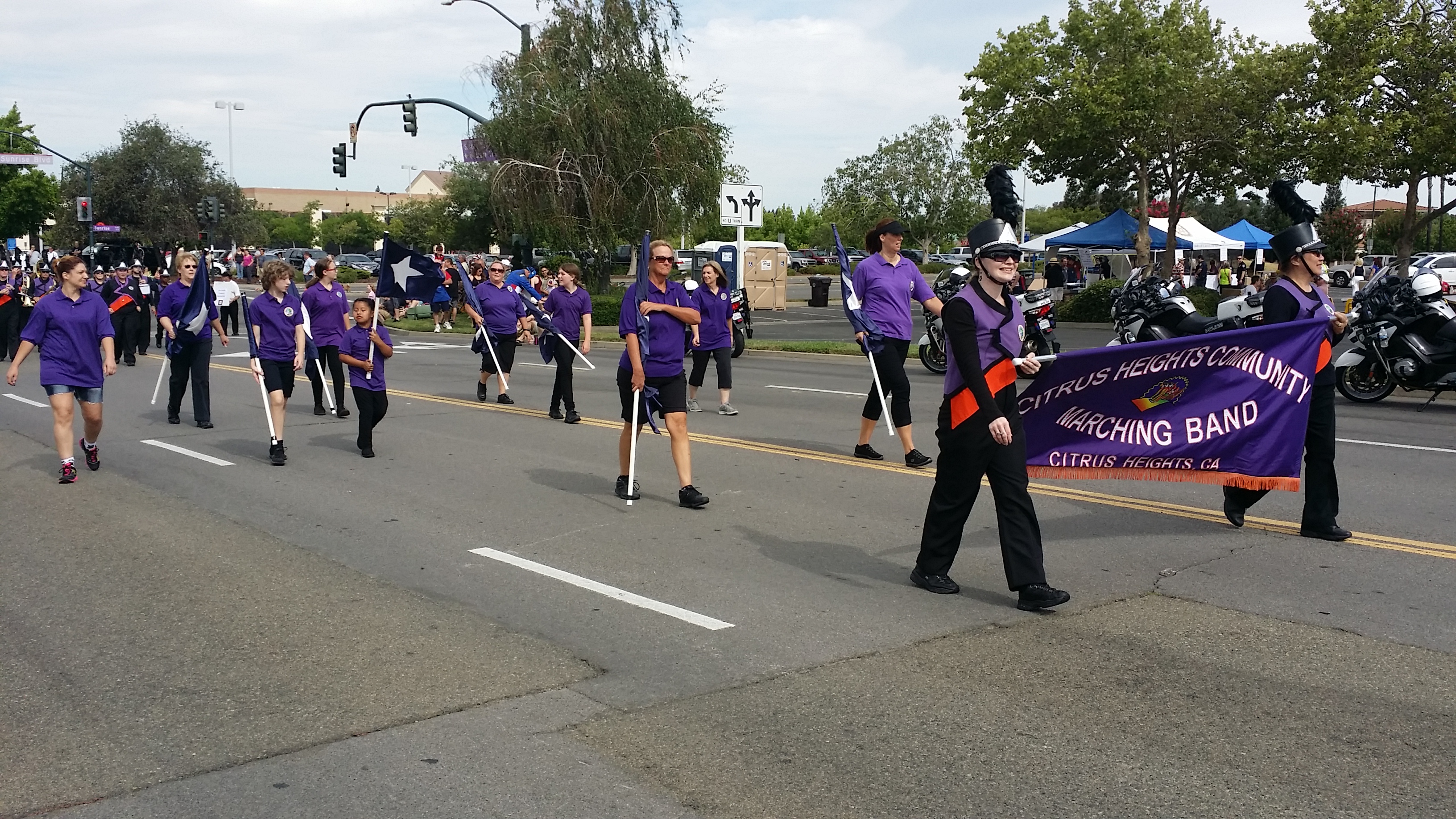 The Citrus Heights Community Marching Band