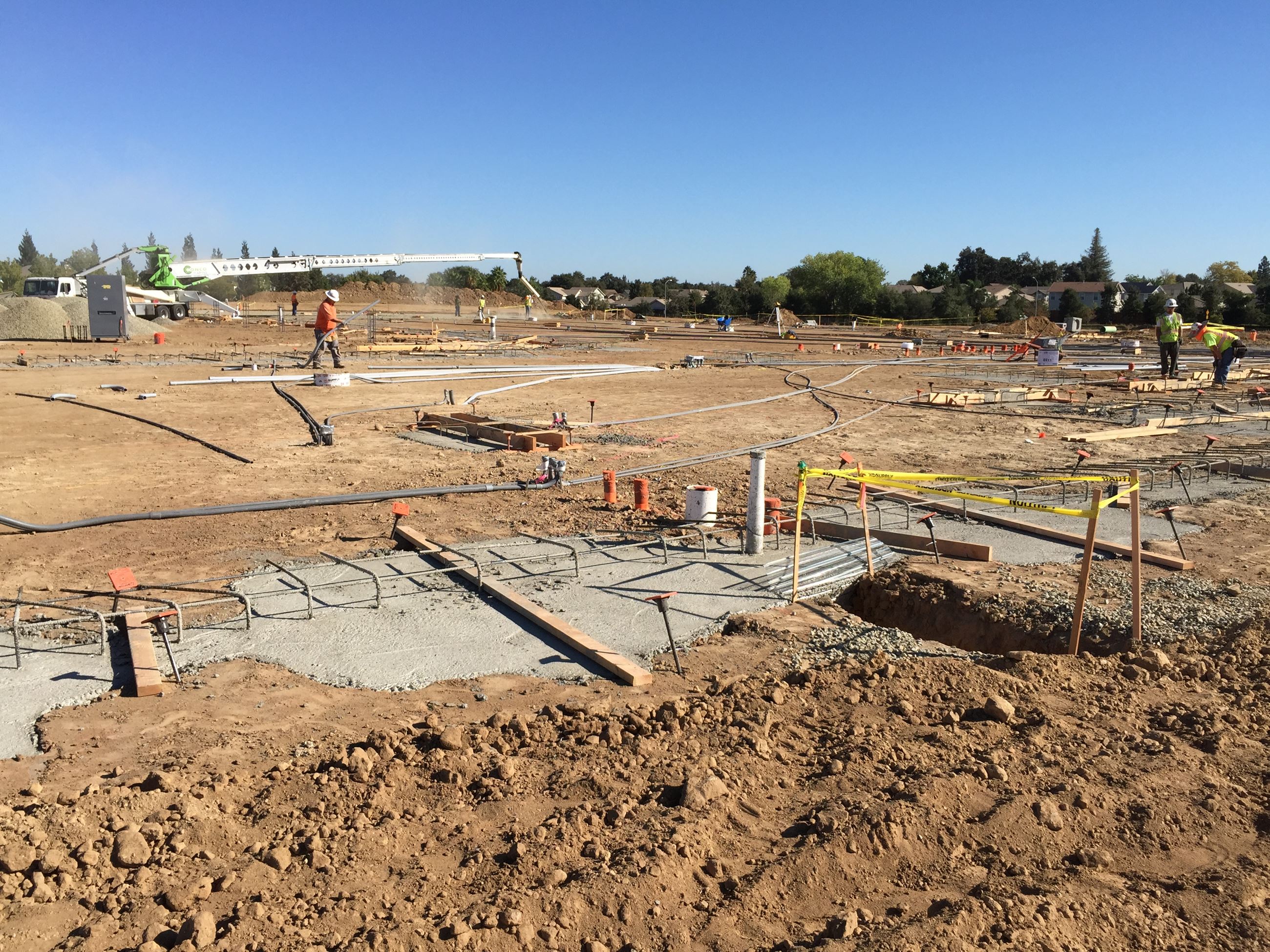 Construction of New City Hall