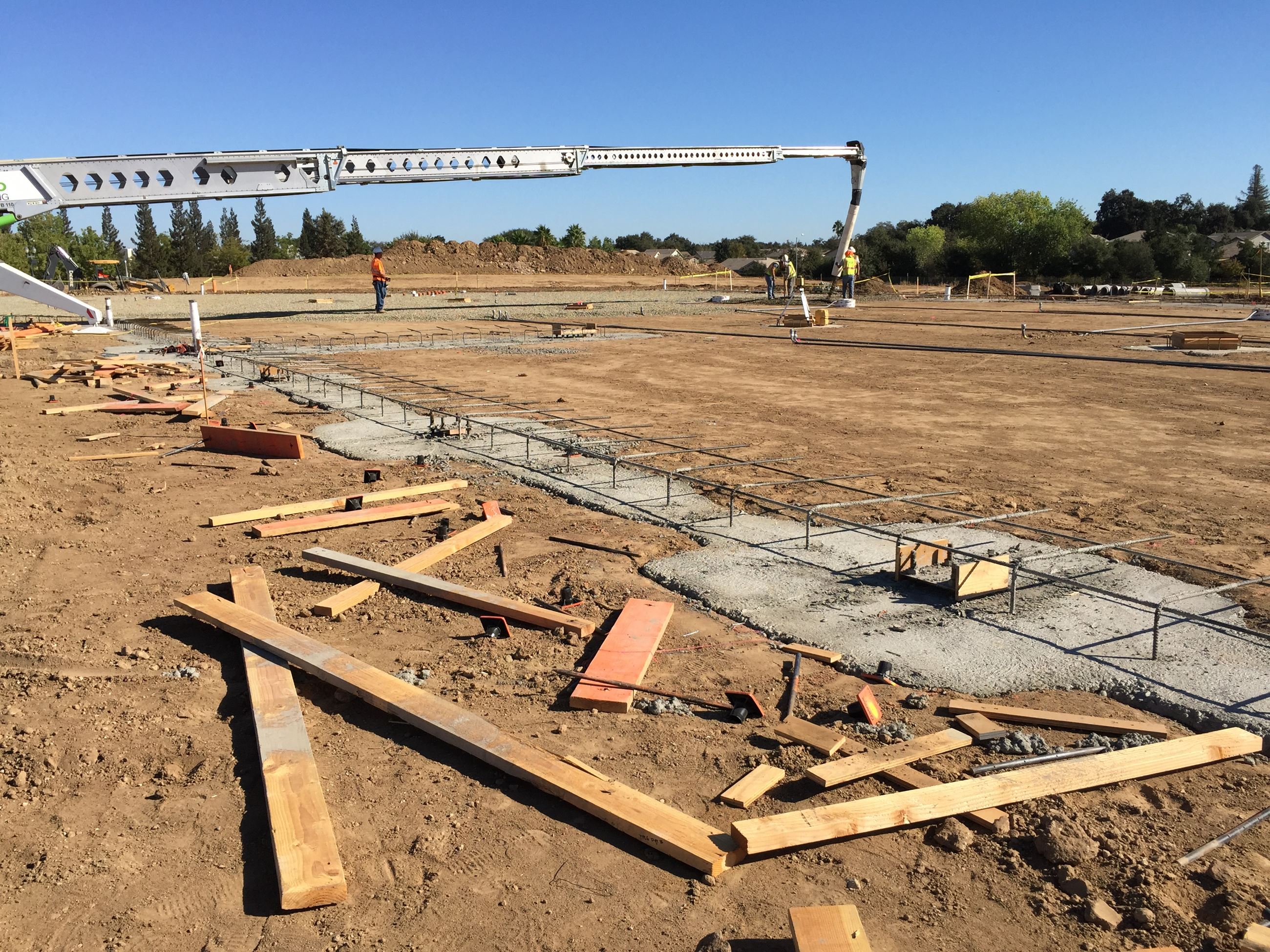 Construction of New City Hall