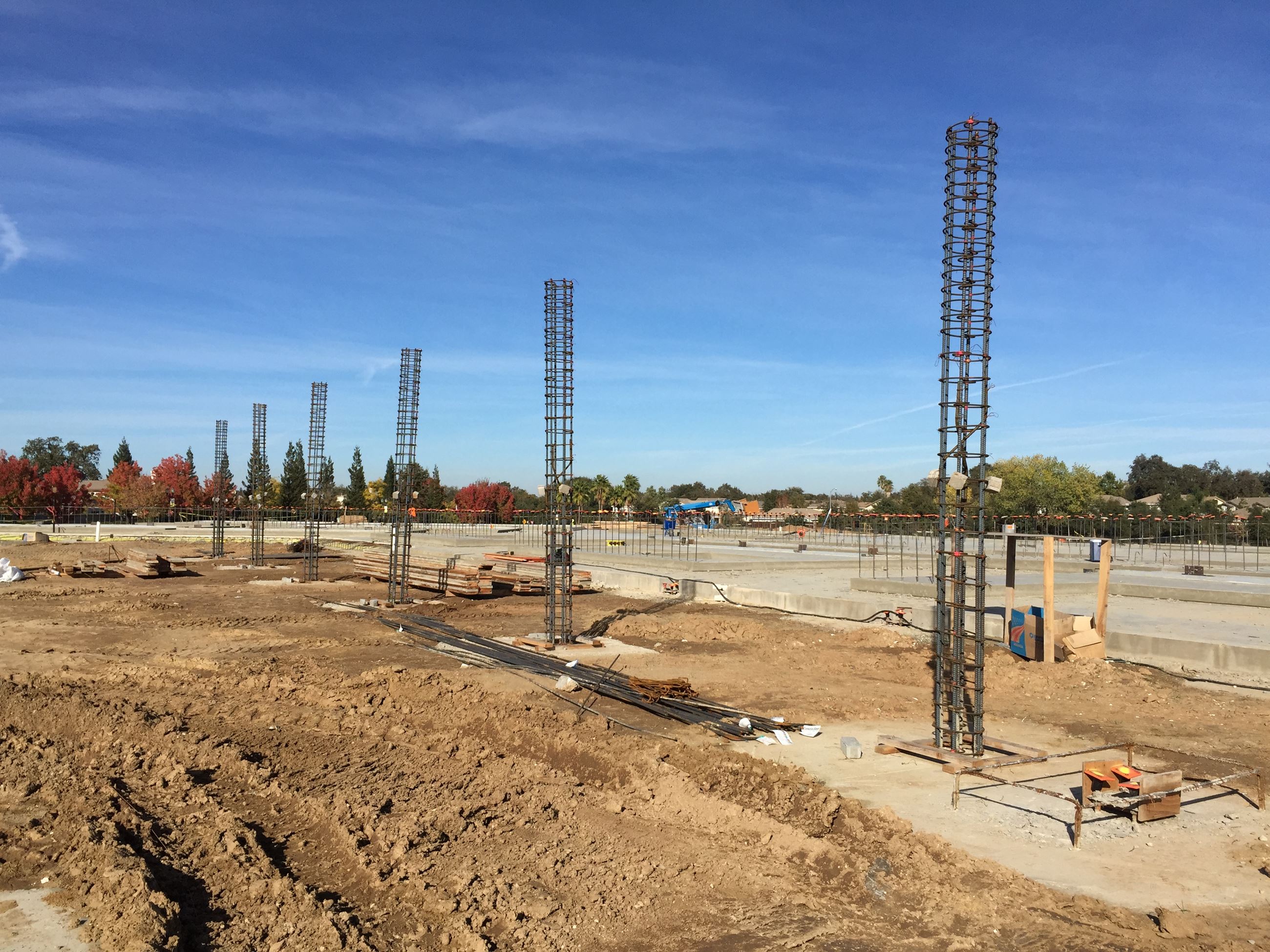 Construction of New City Hall