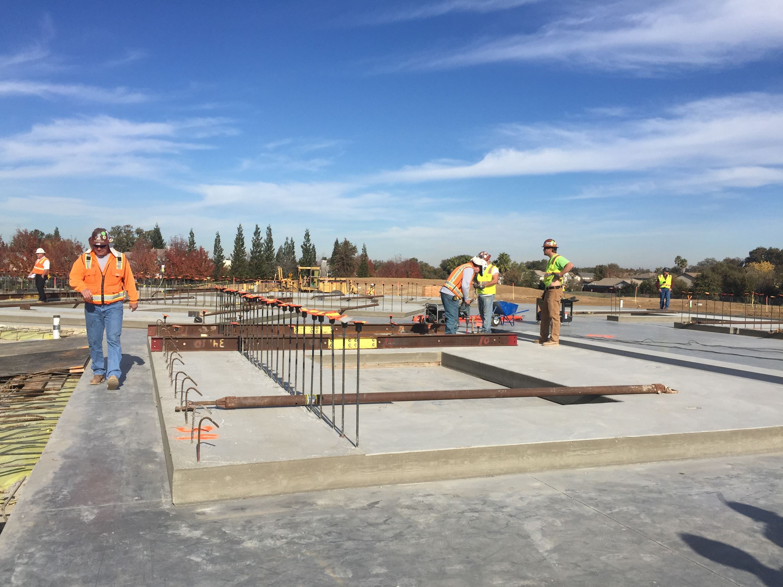 Construction of New City Hall