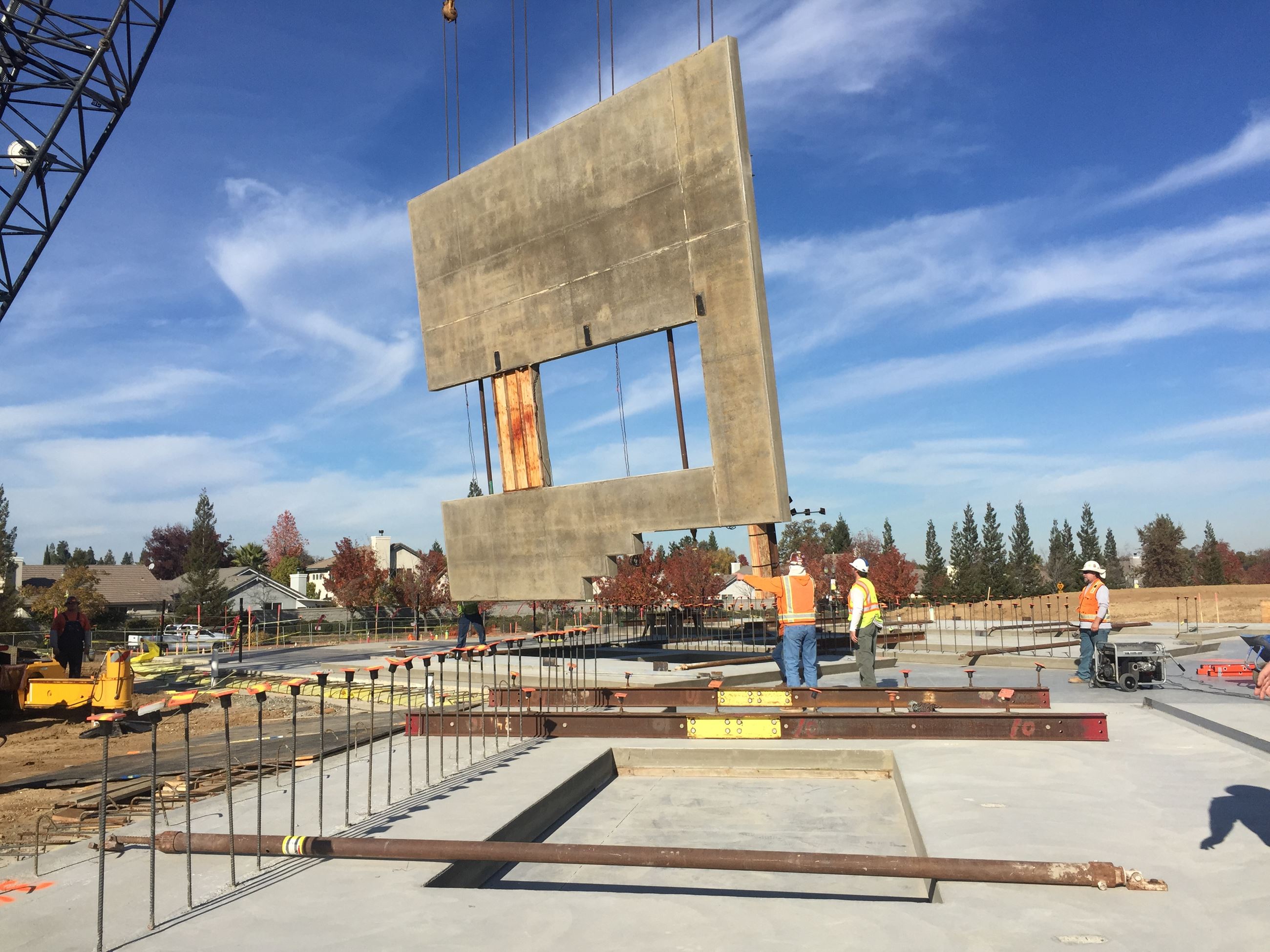 Construction of New City Hall