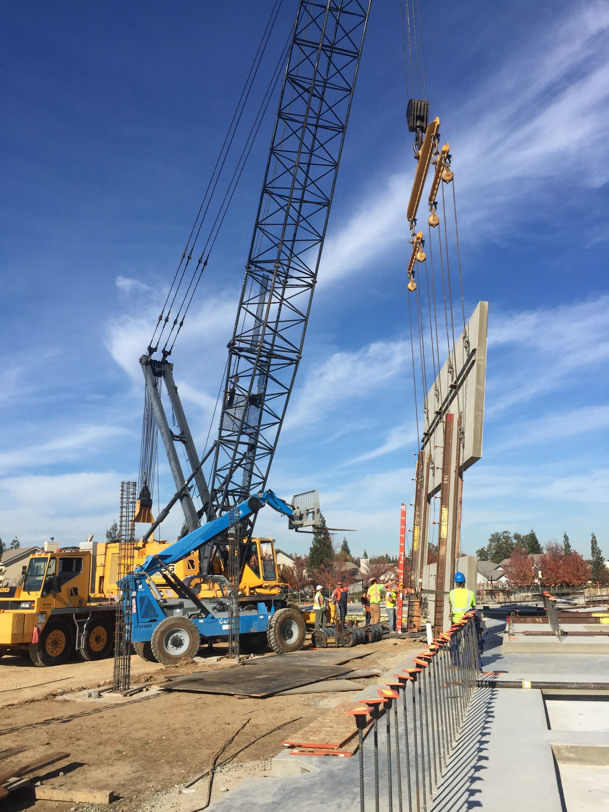 Construction of New City Hall